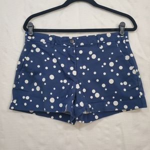 GAP Summer Short Blue/White Polkadots Size 4